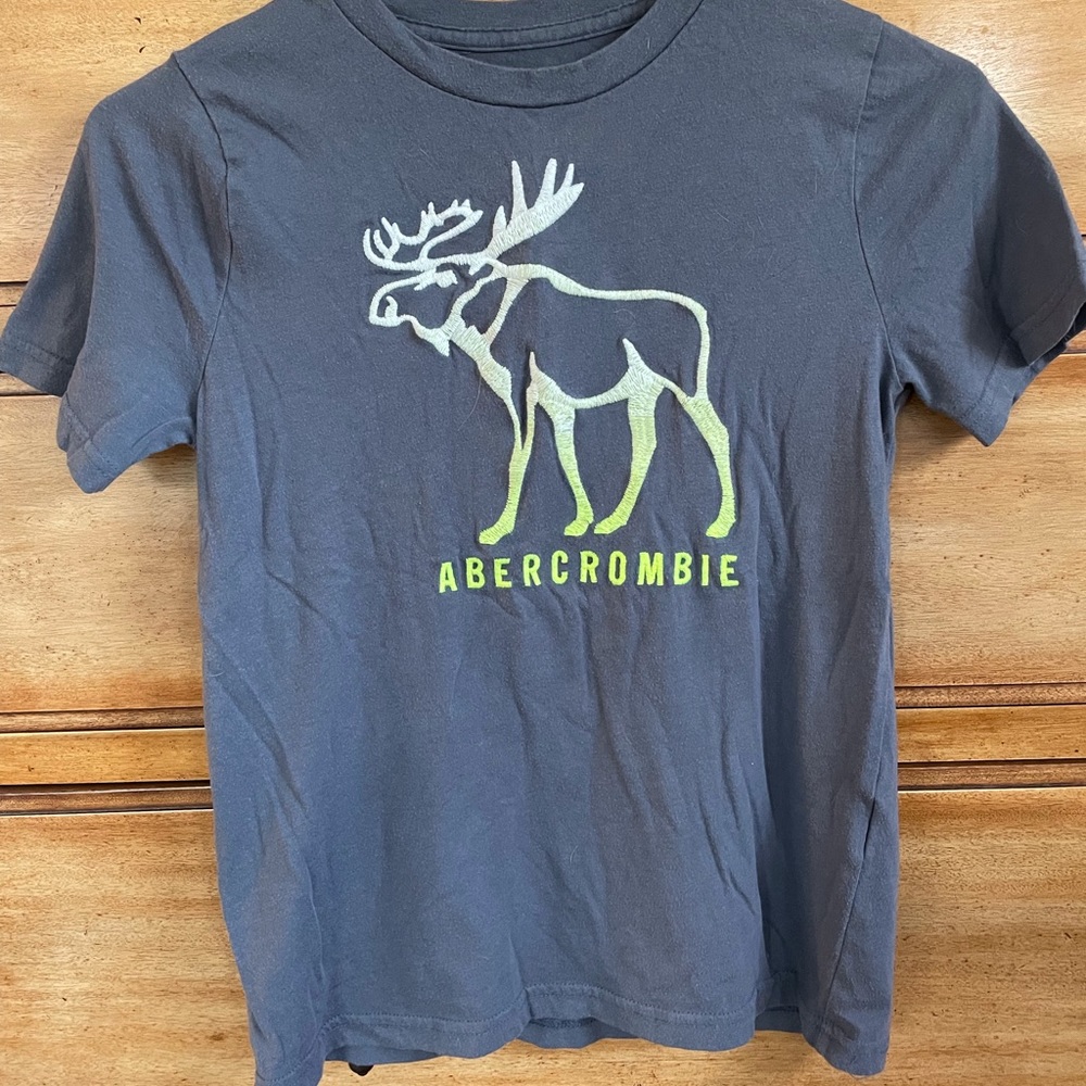 Abercrombie Kids Logo T-Shirt, Size 9/10